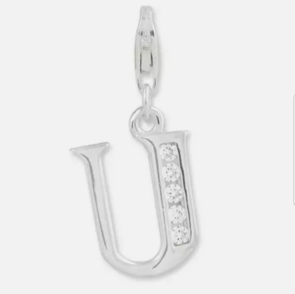 Davinci Beads Letter U charm NEW